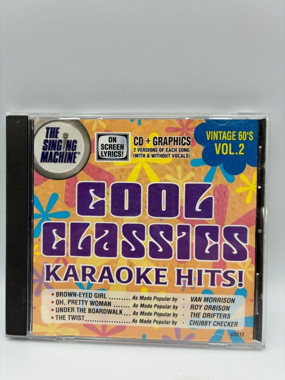 Cool Classics Karaoke Hits Vol. 2 Vintage 60s CD+Graphics Singing Machine G9212